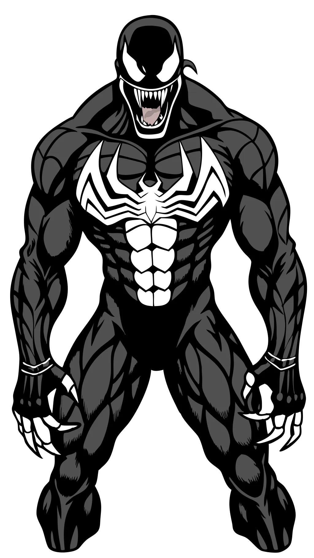 coloring pages venom